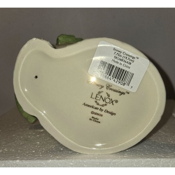 2014 Lenox Snowy Crossings Snowman Fine porcelain MIB - Picture 9 of 12